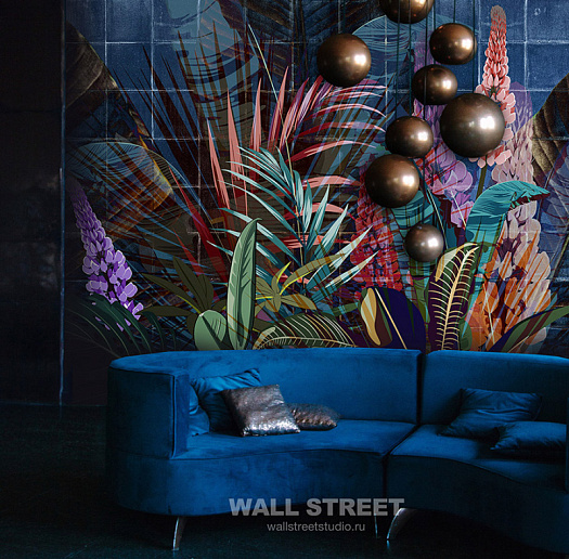 Фотообои в интерьере артикул Astral 9, АСТРАЛ / ASTRAL, Wall street