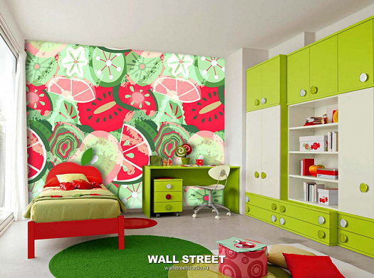 Фотообои в интерьере артикул Fresh 9, ФРЕШ / FRESH, Wall street Фотообои в интерьере артикул Fresh 9, ФРЕШ / FRESH, Wall street