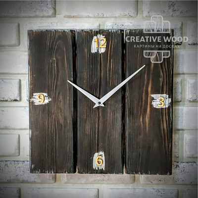 Картины 4, Часы, Creative Wood