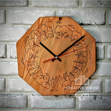 Creative Wood Часы 9