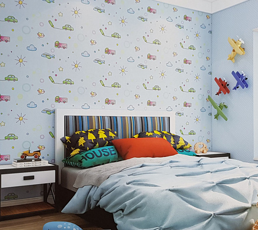 Обои в интерьере артикул 35013-3, Happy Child, Yien