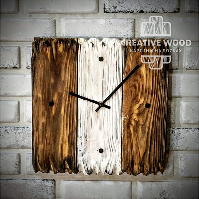 Картины 6, Часы, Creative Wood