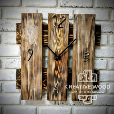 Картины 14, Часы, Creative Wood