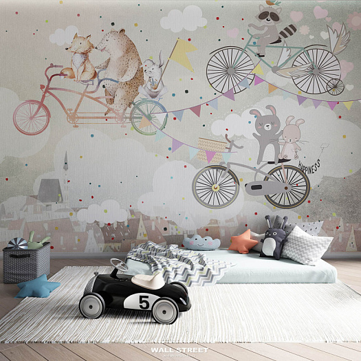 Фотообои в интерьере артикул Felicita 6, FELICITA, Wall street Фотообои в интерьере артикул Felicita 6, FELICITA, Wall street